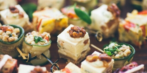 Corporate Catering Victoria with appetizers